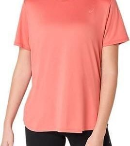Solid Women Round Neck Pink T-Shirt