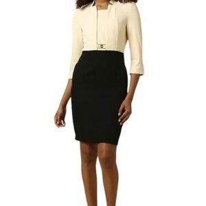 Women's Polyester Blend Modern Above The Knee Dress