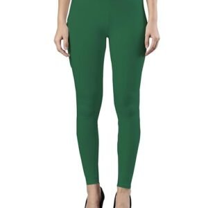 Body Hugging Ankle Length Legging, Soft and Comfortable Cotton Fabric with Elastic Waistband Closure, for Women,Pack of 1
