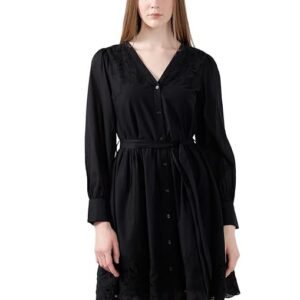Women's Cotton Fit and Flare Mini Dress
