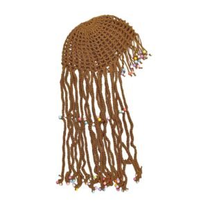 Women Crochet Beanie Cap Coffee|Clothing, Shoes & Accessories | Womens Accessories | Hats|1 Crochet Knit Beanie Cap