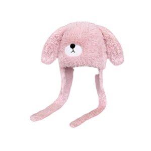 Women Winter Hat Girls with Ear Flaps Skull Cap Cartoon Plush Hat Beanie Pink|Clothing Shoes & Accessories|Womens Accessories|Hats