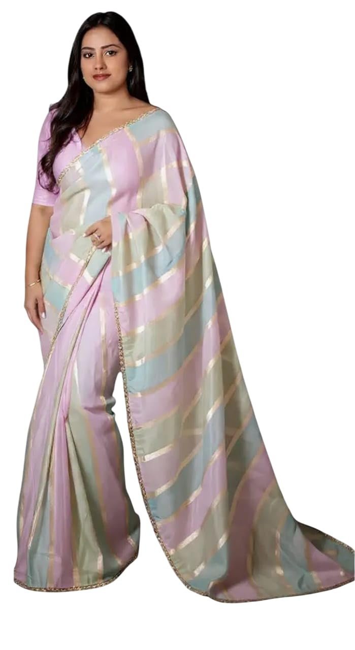 Women's Pure Banarasi Silk Saree | Traditional Handwoven Indian Ethnic Wear for Festive & Wedding Occasions