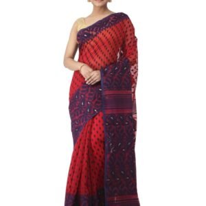 Women – Pure Cotton Soft Traditional Bengali Weave without Blouse Piece – Festive & Ethnic Wear