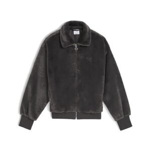 Women, Soft Fleece jacket, Dusky Gray, M (63216944)