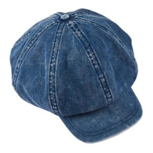 Tomboy Hat Soft 8 Panels BakerBeret Flat Caps Vintage Blue|Clothing, Shoes & Accessories | Womens Accessories | Hats